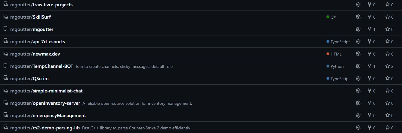 Projets Open-Source